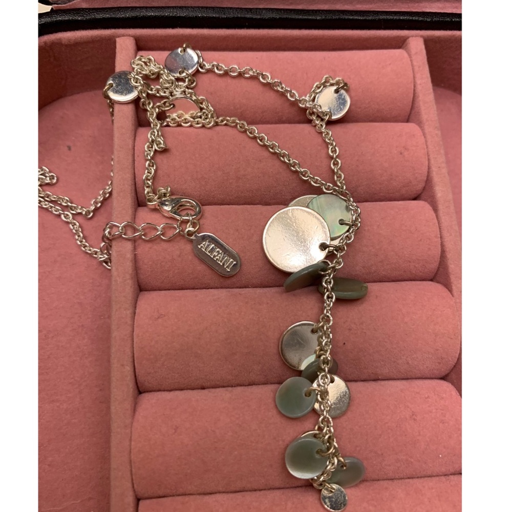 Alfani Silver costume necklace